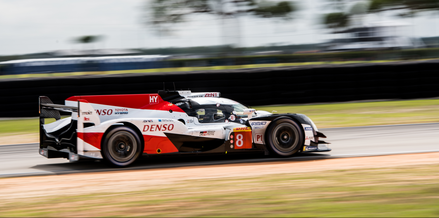 Toyota #8 at WEC Sebring Test Day